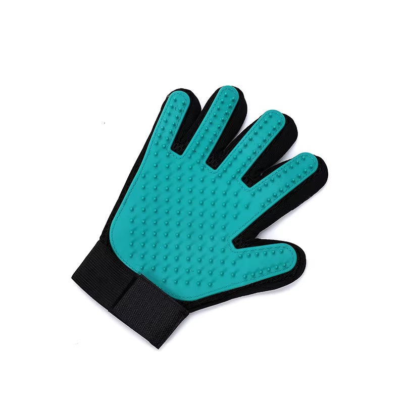 Professional Pet Grooming Gloves for Efficient Hair Removal and Massage for Dogs - Left/Right Hand Use