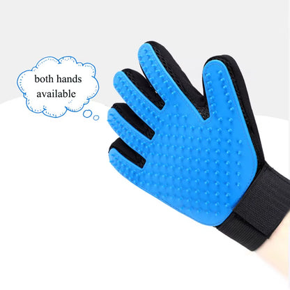 Professional Pet Grooming Gloves for Efficient Hair Removal and Massage for Dogs - Left/Right Hand Use