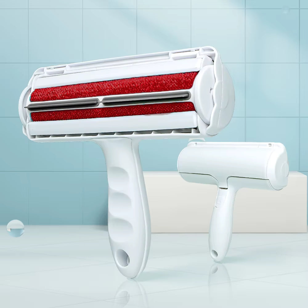 One Hand Operate Way Pet Hair Remover Roller Removing Dog Cat Self Cleaning Lint Pet Hair Remover Pet Hair Remov Cleaning